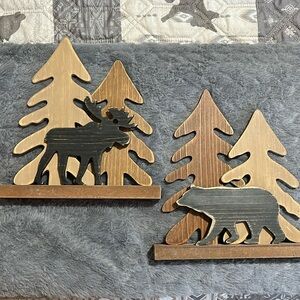 Bear & Moose Table Decor